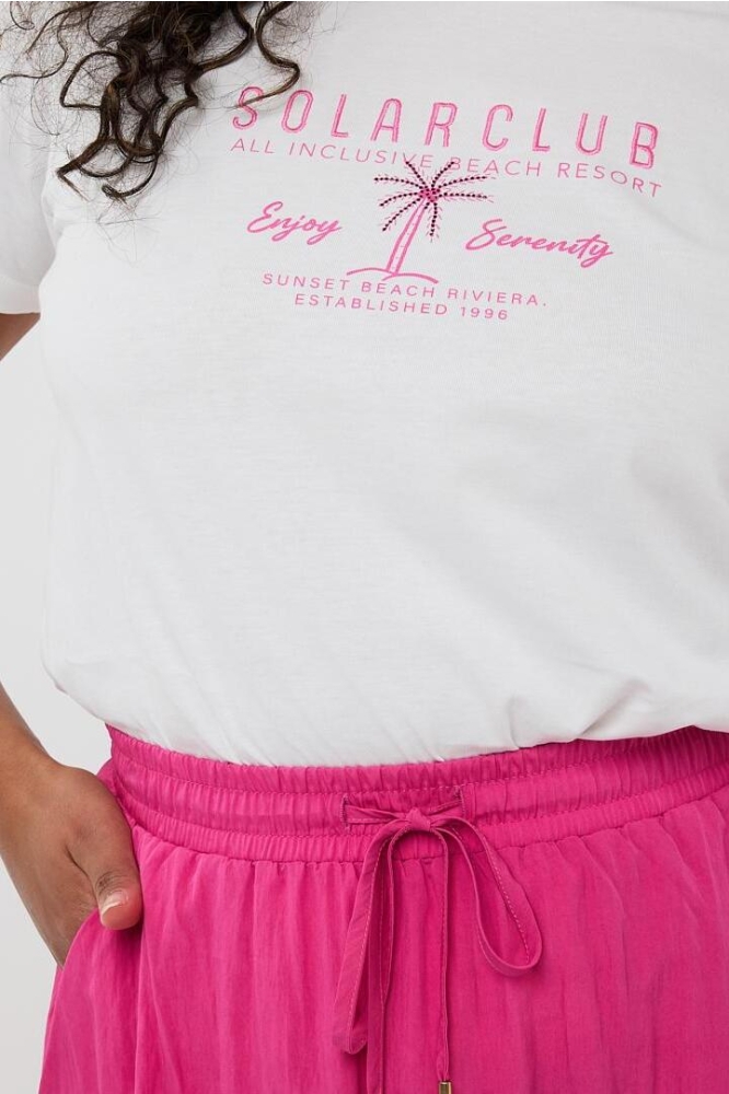 T SHIRT SOLAR CLUB HS25 05208 520 pink